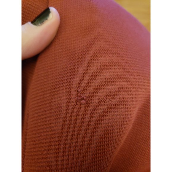 Vintage 70s Burgundy Pleated Trousers - Picture 4 of 6